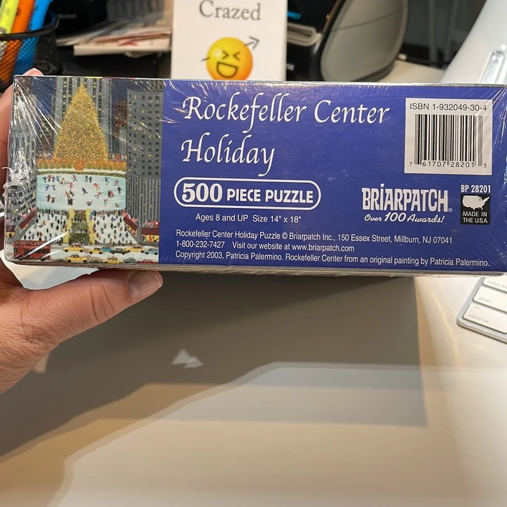 Rockefeller Center Holiday 500 Piece NWT Puzzle